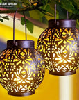 Lunalush™ | Retro & Elegant Solcelledrevet haben Lanterne-Lampen
