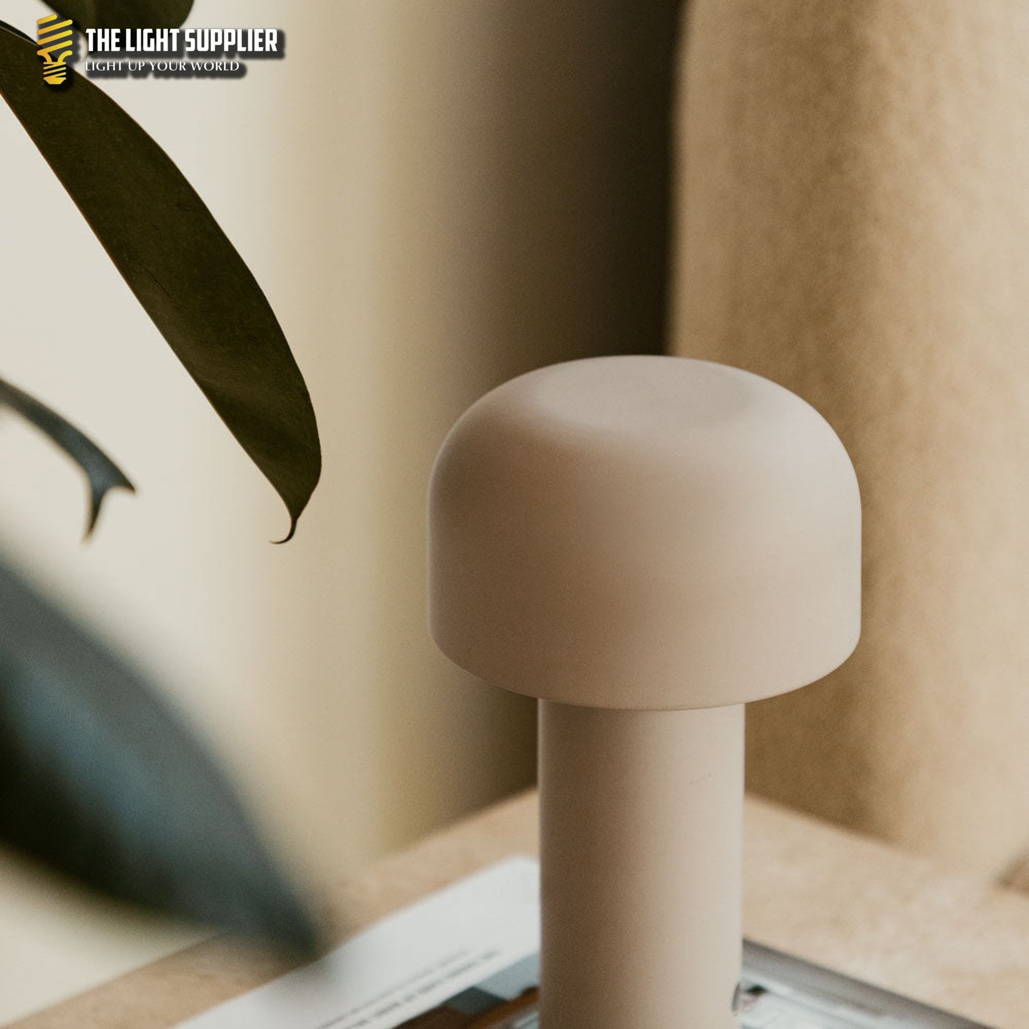 Loentia Kabellose Led-Tischlampe aus Metall