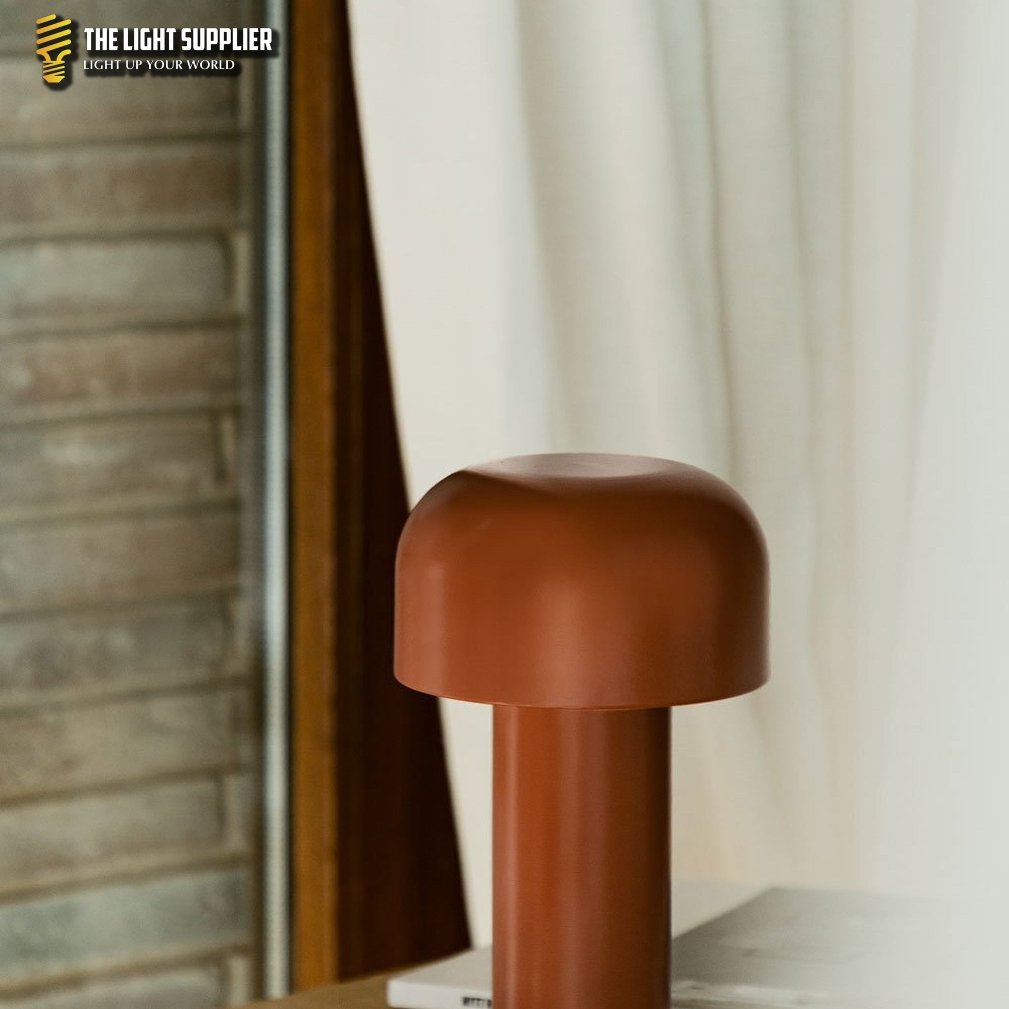 Loentia Kabellose Led-Tischlampe aus Metall