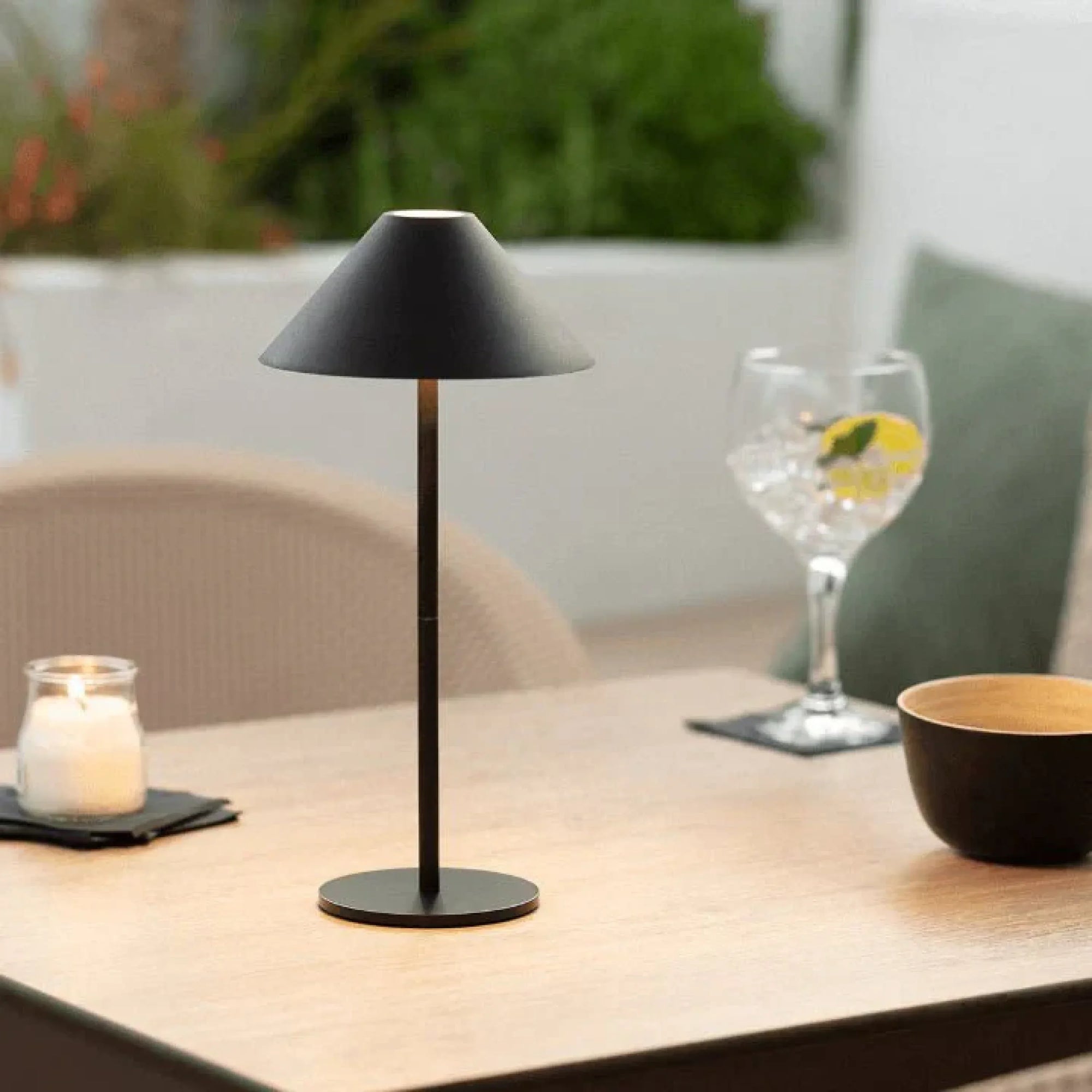 AMBIENTIFY Pytho Schwarz Table lamps