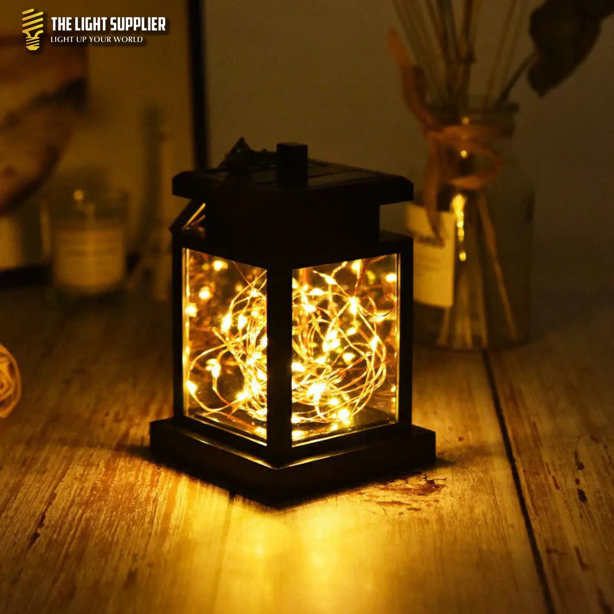 Brillianceglow | Retro & Elegant Solcellelampe Til Haven String Varmt Lys Lampen