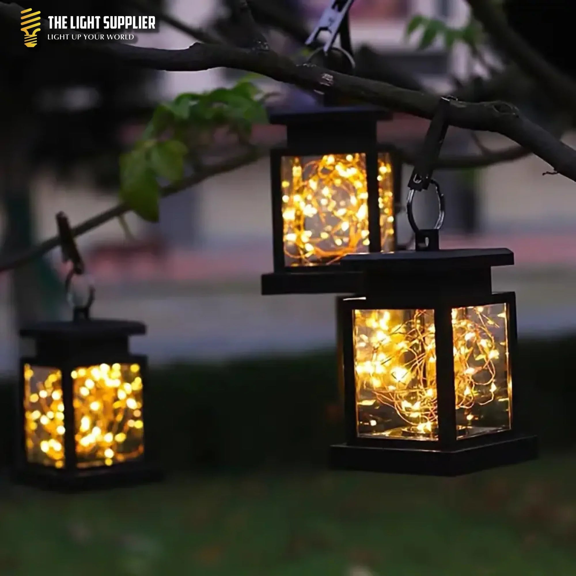 Brillianceglow | Retro &amp; Elegante Solcellelampe Til Haven Lampen