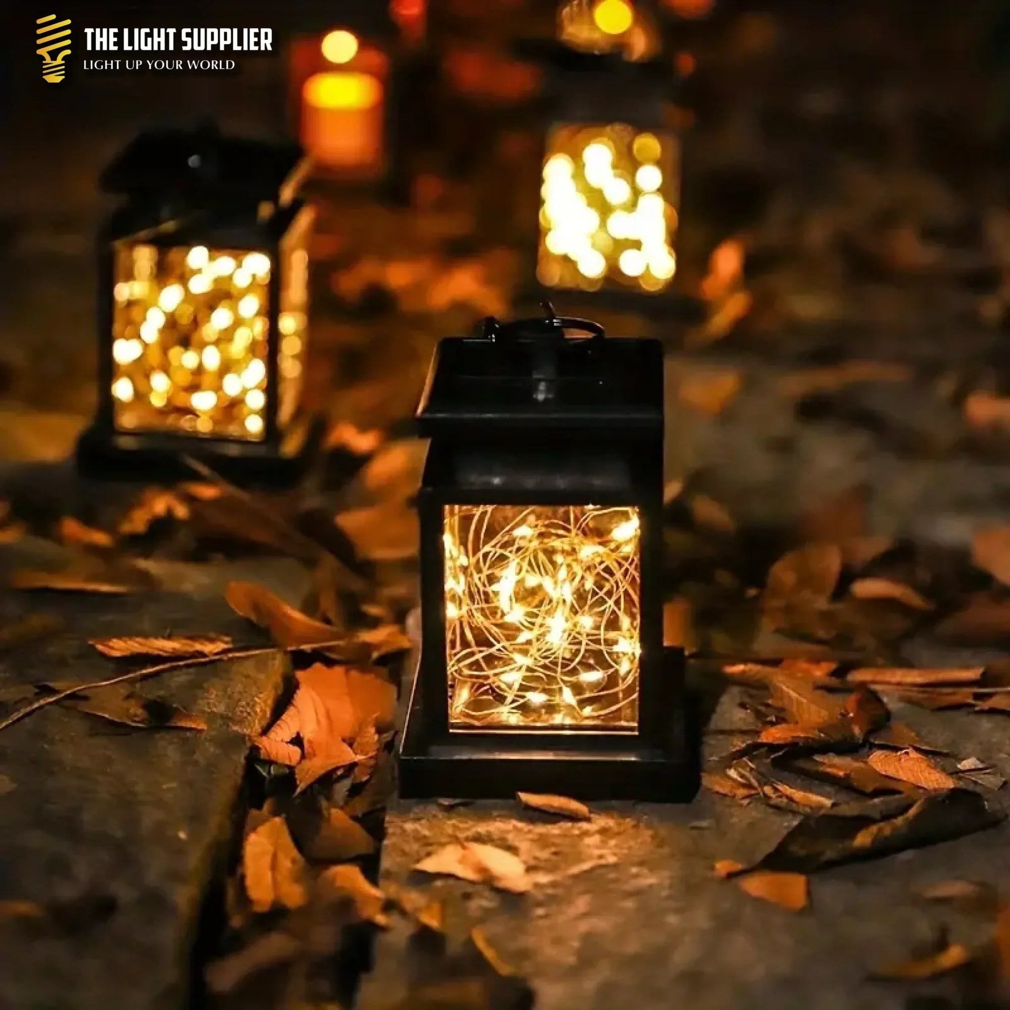 Brillianceglow | Retro &amp; Elegante Solcellelampe Til Haven Lampen