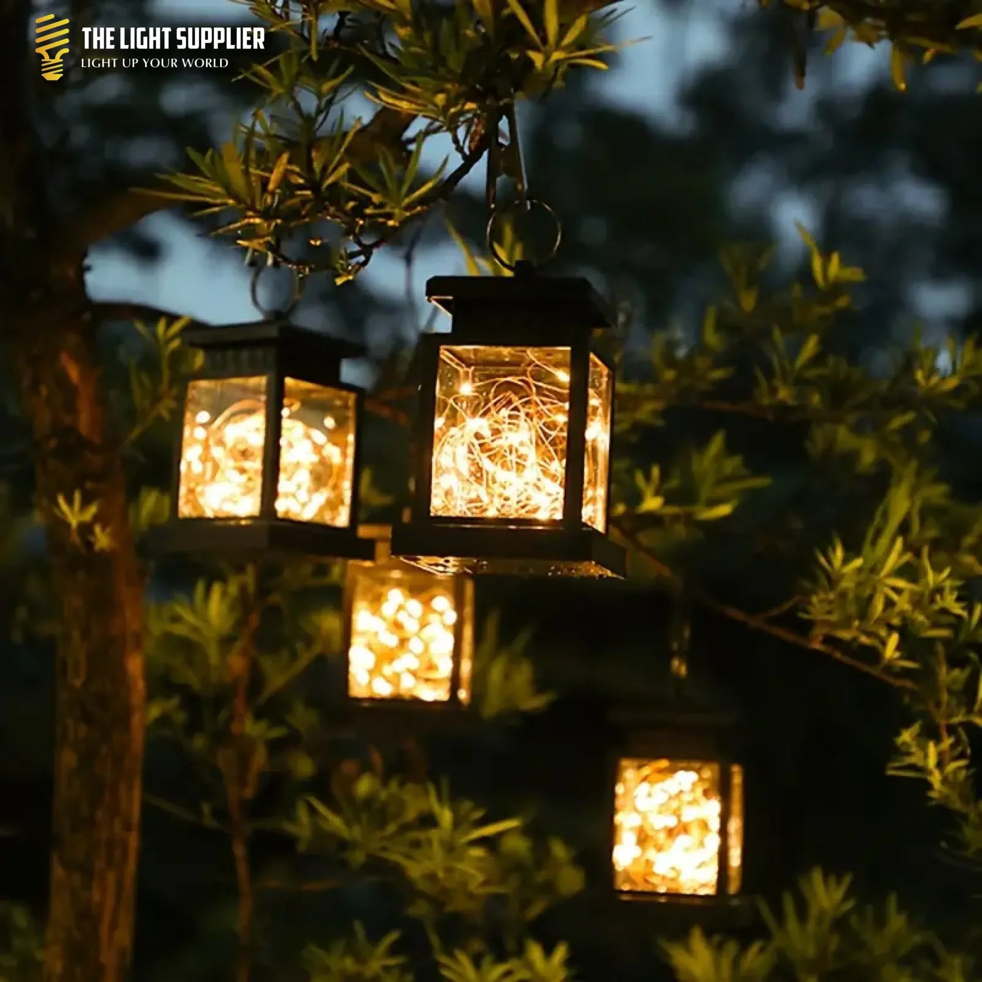 Brillianceglow | Retro & Elegante Solcellelampe Til Haven Lampen