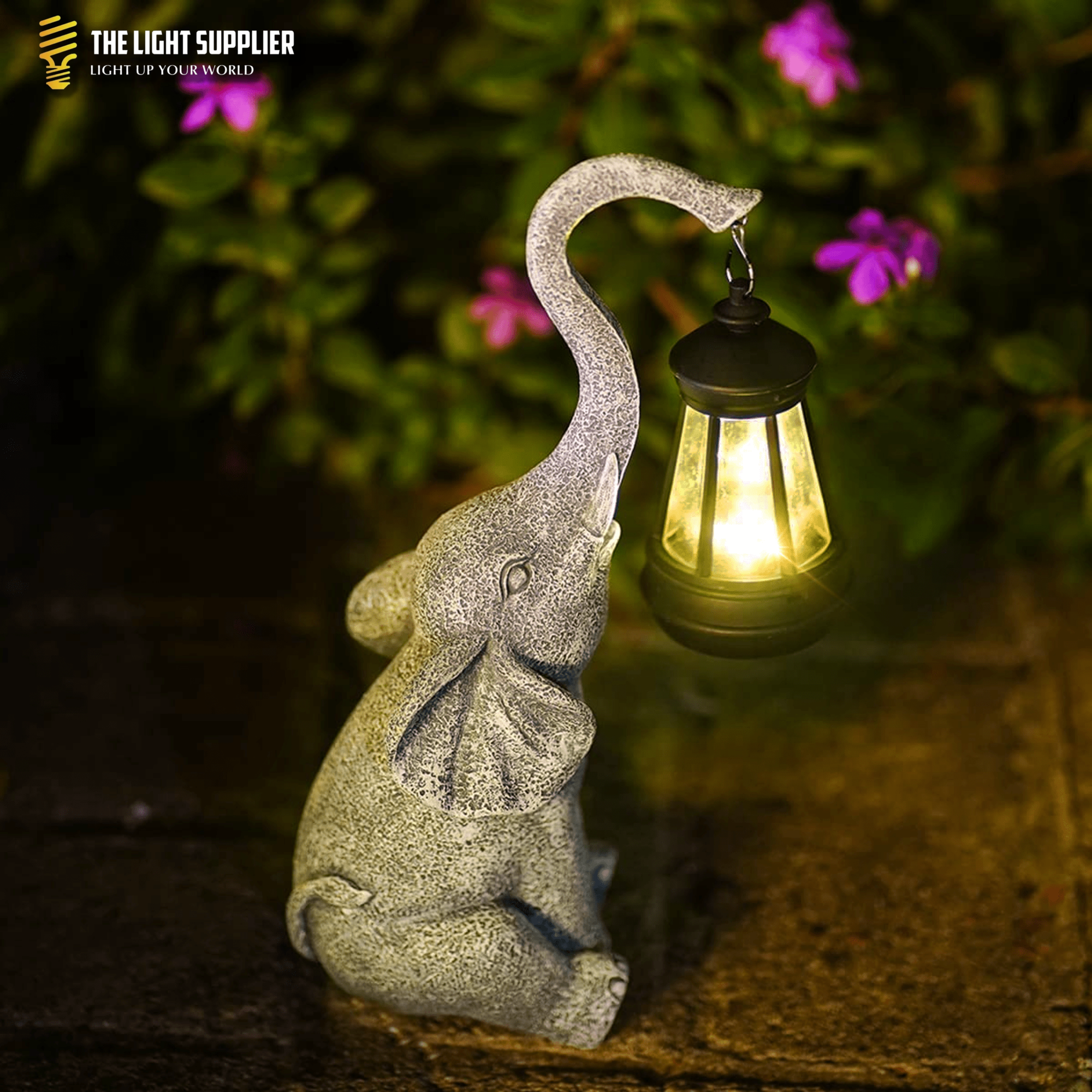 Gentle™ | Gartenlampe mit Elefant Außenbeleuchtung