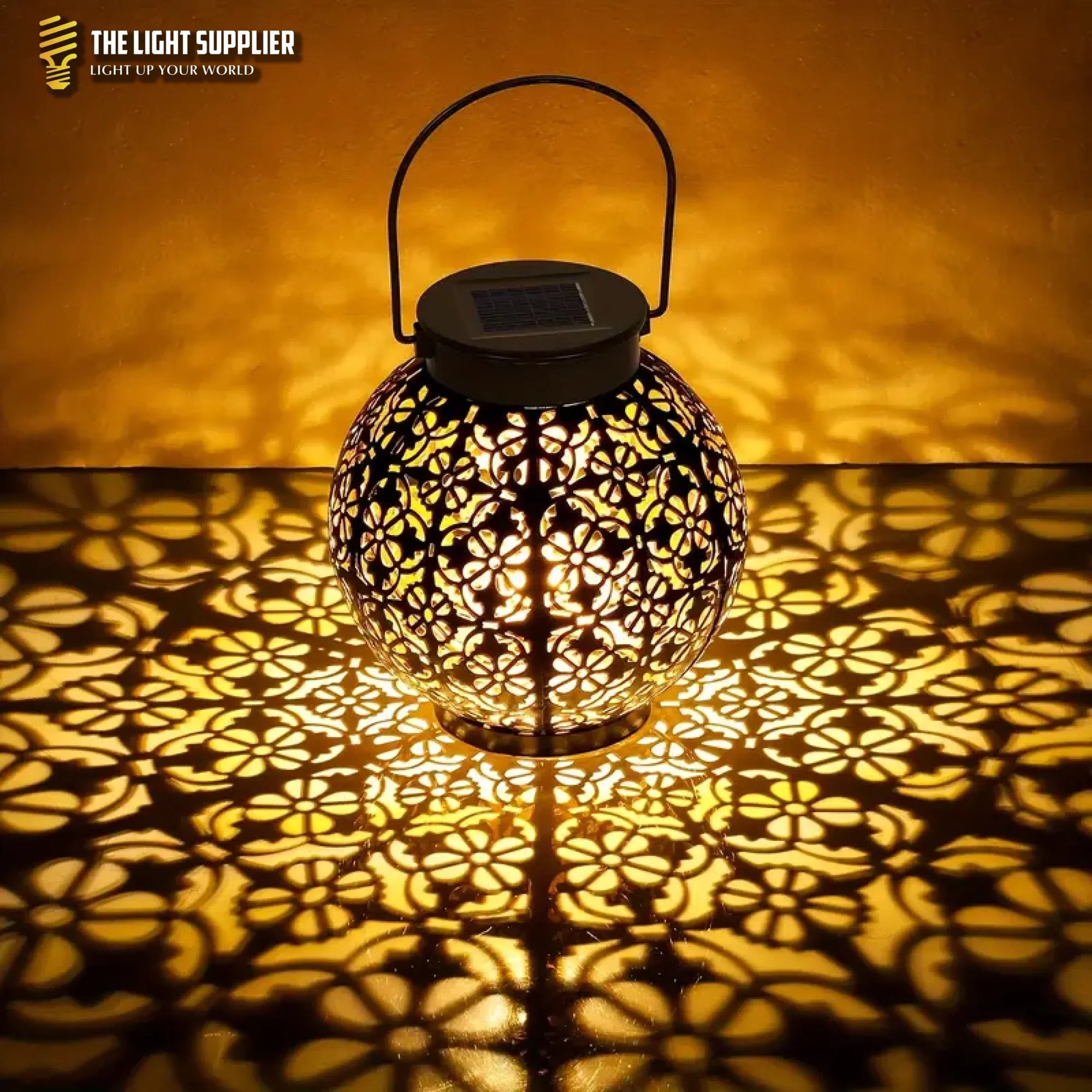 Lunalush™ | Retro & Elegant Solcelledrevet haben Lanterne-Lampen