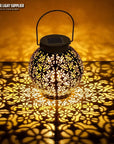 Lunalush™ | Retro & Elegant Solcelledrevet haben Lanterne-Lampen