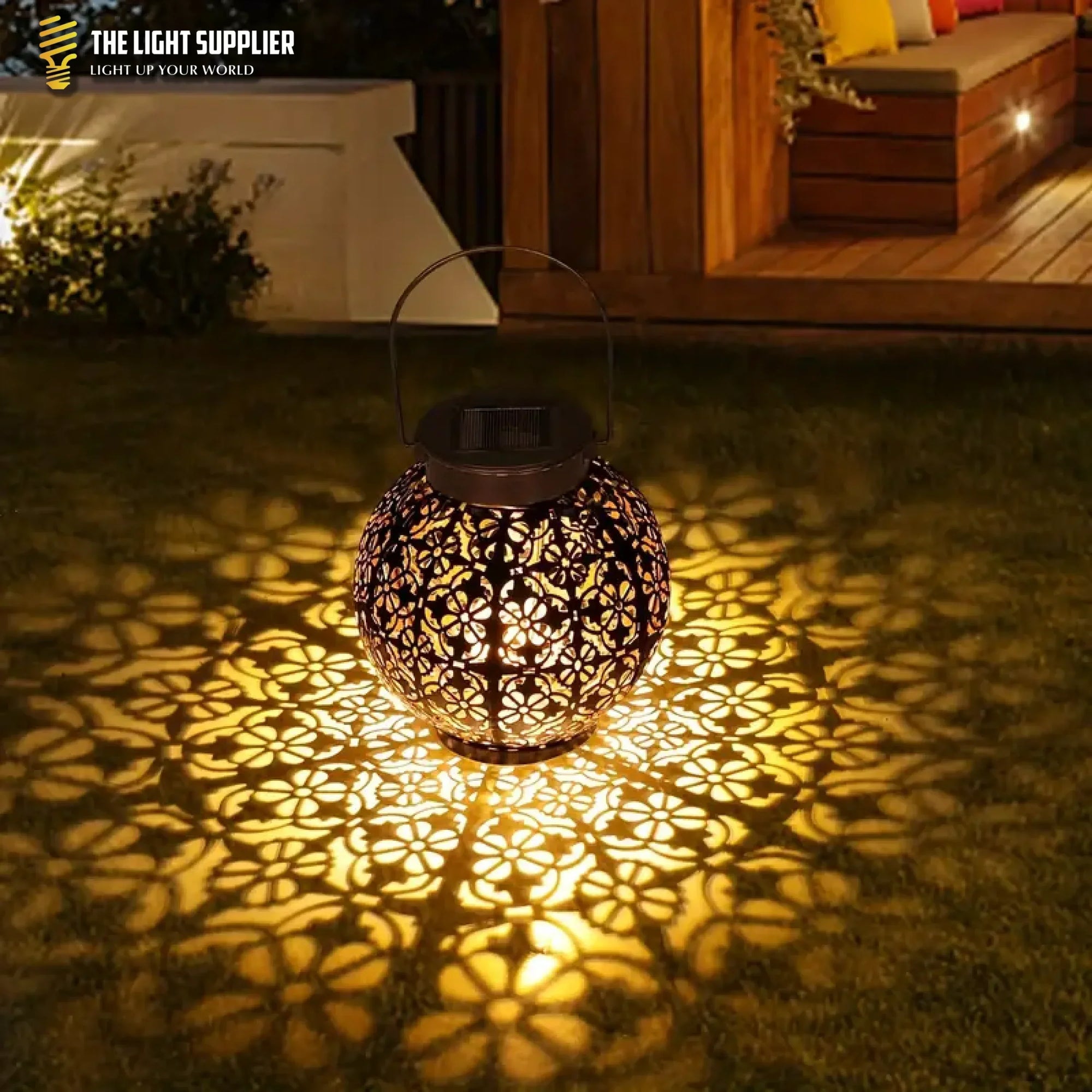 Lunalush™ | Retro & Elegant Solcelledrevet haben Lanterne-Lampen