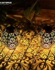 Lunalush™ | Retro & Elegant Solcelledrevet haben Lanterne-Lampen